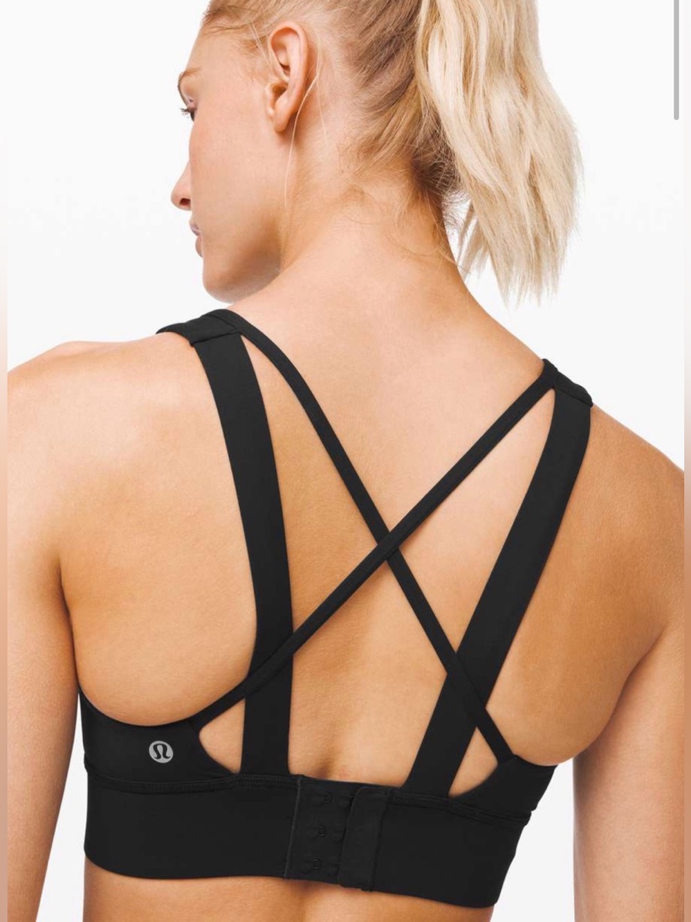 Lululemon Breathe it In Bra Black Size 6